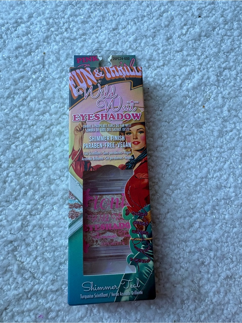 ioni Pink Cowgirl Wild West Shimmer Teal Eyeshadow
